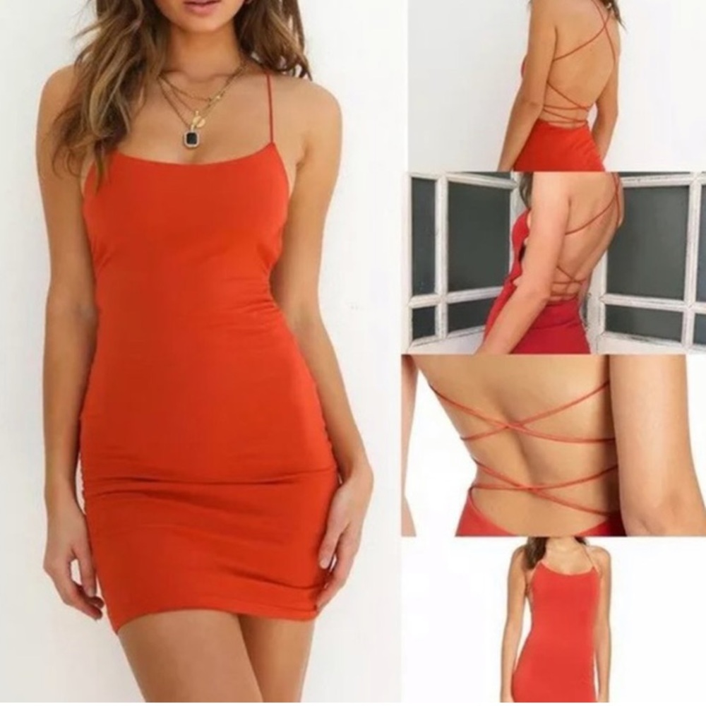 Tiger mist bodycon dress